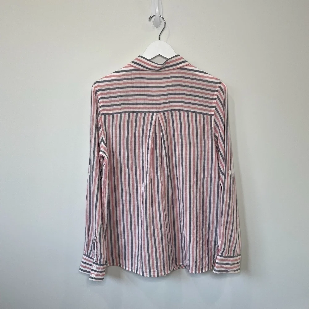 Seven7 Striped Multicolor Button Up - Picture 7 of 10